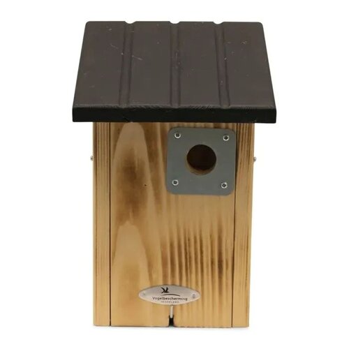 Vogelbescherming Nederland Nestkast arlington 32mm 30.6x22x20 br/zw