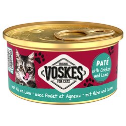 Voskes Kattenvoer pate kip&lam 85gr