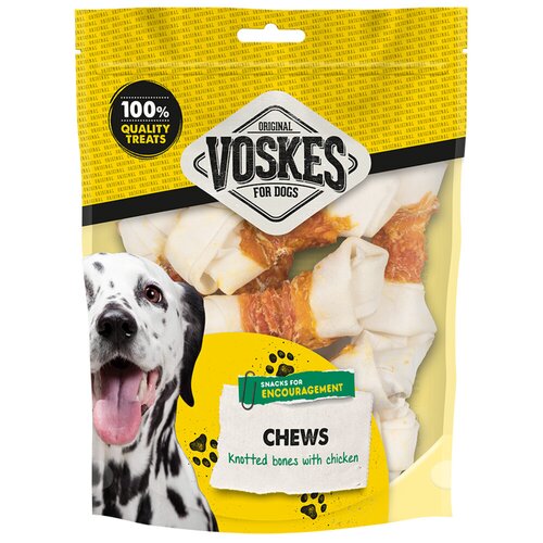 Voskes Knoop wit kip 4.5inch 10st