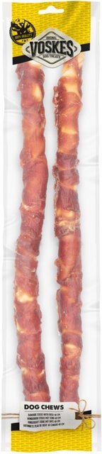 Voskes Stick runderhuid eend 40cm 2st