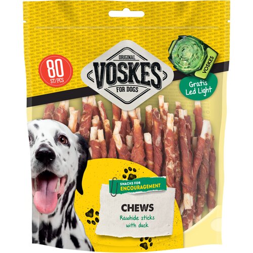 Voskes Sticks runderhuid eend 80st