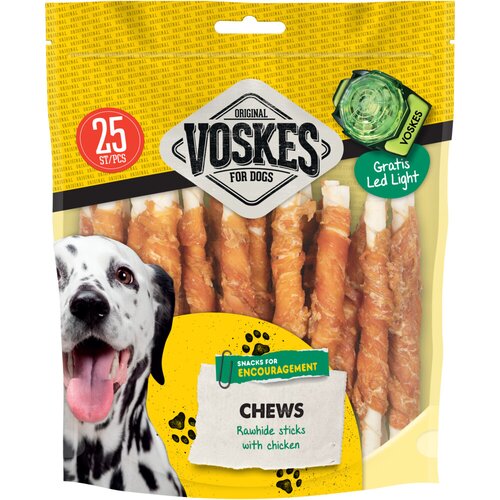 Voskes Sticks runderhuid kip 25st