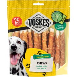 Voskes Sticks runderhuid kip 25st