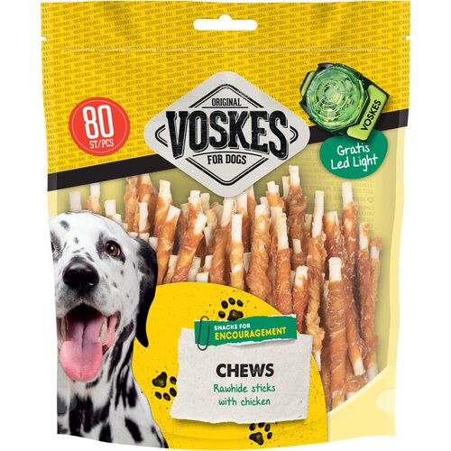 Voskes Sticks runderhuid kip 80st