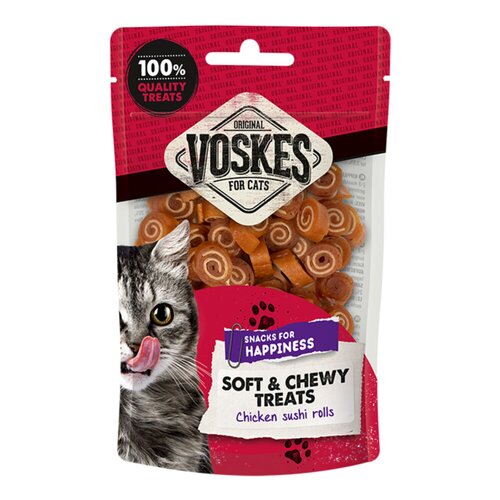 Voskes Sushi rolls kip 60g