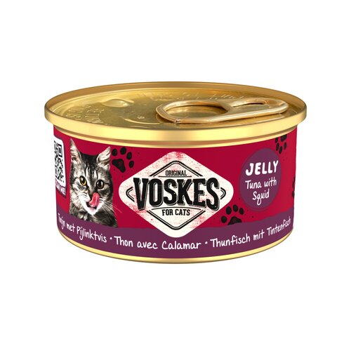 Voskes Tonijn met pijlinktvis 85g