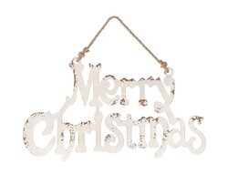 Vrolijk kerstfeest l60b2h35 wit