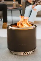 Vuurkorf bonfire d49.5cm zwart - afbeelding 3