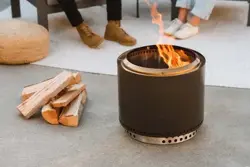 Vuurkorf bonfire d49.5cm zwart - afbeelding 2