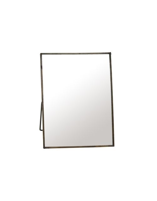 PTMD Wade Iron brass antique mirror on frame