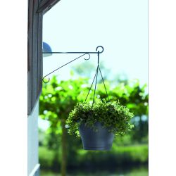 elho wandhaak elegant 30cm antraciet - afbeelding 2