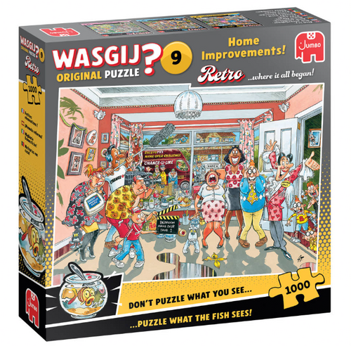 WAsgij Puzzel klein verbouwing 1000st