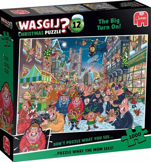 Wasgij Puzzel xms wasgij 12 b.turn on 1000st