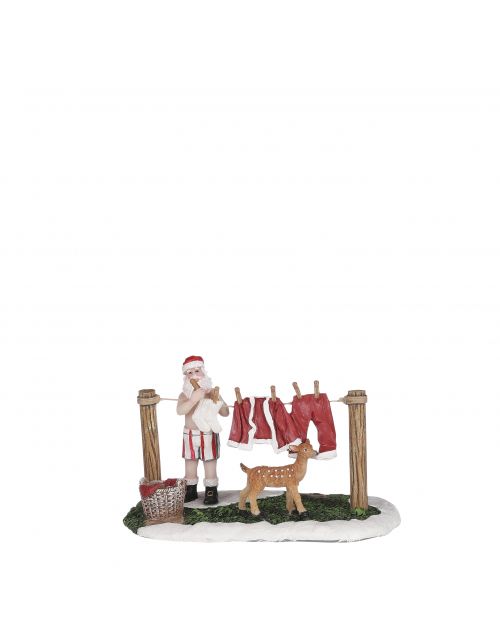 LuVille Laundry Santa
