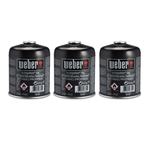Weber® Driepak gasbusjes - afbeelding 1