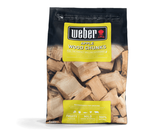 Weber® Houtblokjes 1,5 kg, Apple - afbeelding 1
