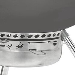Weber Kettle houtskool-bbq 70e Jubileum Editie Hollywood Grey - afbeelding 6
