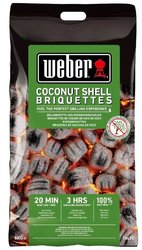 Weber kokosnoot briketten 8kg