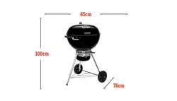 Weber Master-Touch Premium houtskool-bbq GBS E-5775 zwart - afbeelding 9