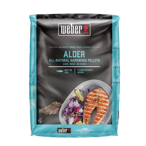 Weber Pellets hardhout alder 8kg