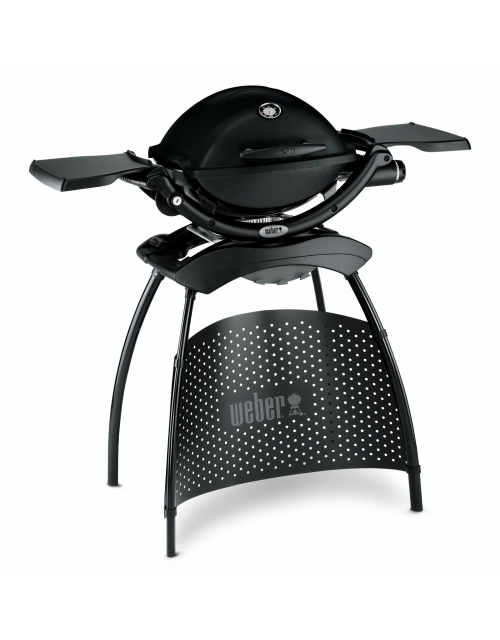 Weber Q 1200 gas bbq met stand zwart - afbeelding 1
