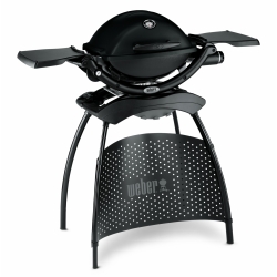 Weber Q 1200 gas bbq met stand zwart - afbeelding 1