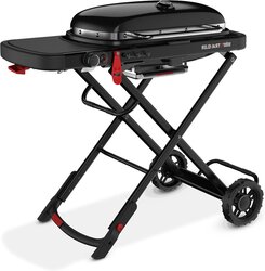 Weber Traveler gas barbecue Stealth - afbeelding 1