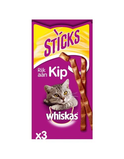Whiskas Catsticks kip 18g