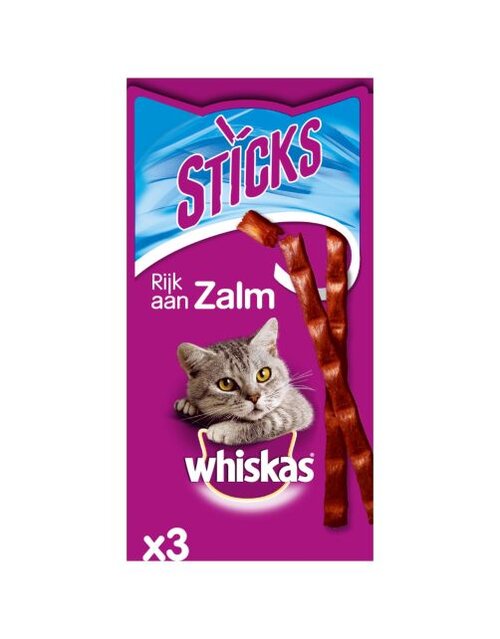 Whiskas Catsticks zalm 18gr