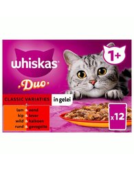Whiskas Pouch adult gelei classc selectie 12x85g