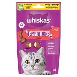 Whiskas temptations rund 60g