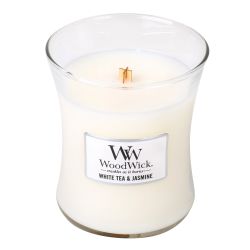 White Tea & Jasmine Medium WoodWick Candle