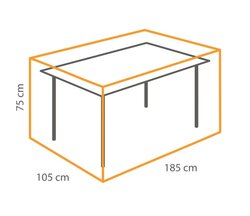 Winza Premium beschermhoes tafel tot 180 cm - afbeelding 6
