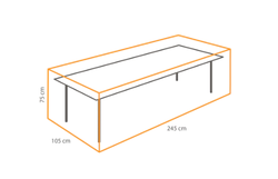 Winza Premium beschermhoes tafel tot 240 cm - afbeelding 2