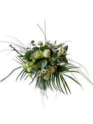 Modern Wit Veldboeket