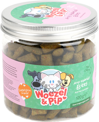 Woezel & Pip ANTI HAARBAL BITES IN POT 120 GRAM