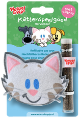 Woezel & Pip BUURPOES + CATNIP VULBAAR 10CM