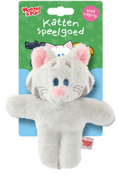 Woezel & Pip BUURPOES PLUCHE + CATNIP + RITSEL 14CM