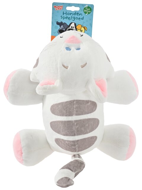 Woezel & Pip BUURPOES PLUCHE LIGGEND+PIEP 40CM