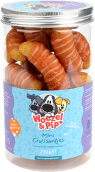 Woezel & Pip CROISSANTS MET MARBLED KIP IN POT 230GR.