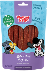 Woezel & Pip EENDEN STRIPS 100 GRAM