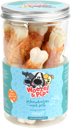 Woezel & Pip GEPERSTE BOTJES+KIP 6CM IN POT 260 GRAM