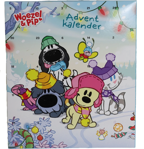Woezel & pip H.snack adventkalender woezel&pip 192g