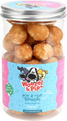 Woezel & Pip KIPPENBALLEN MET RIJST POT 360 GRAM