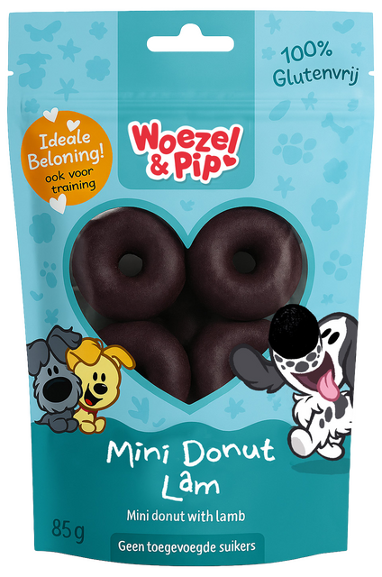 Woezel & Pip MINI DONUT LAM 85 GRAM