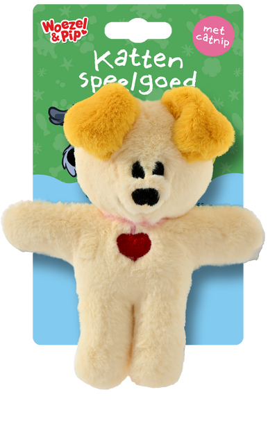 Woezel & Pip PIP PLUCHE + CATNIP + RITSEL 14CM