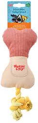 Woezel & Pip SNACKBOT+TOUW + PIEP ROZE 20CM