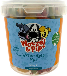 Woezel & Pip VRIENDJES MIX KOEKJES IN POT 550 GRAM