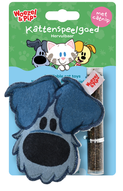 Woezel & Pip WOEZEL + CATNIP VULBAAR 10CM