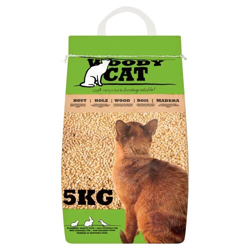 Woody cat 8 liter houtkorrels
